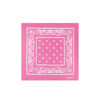 Pink bandana in cotton material