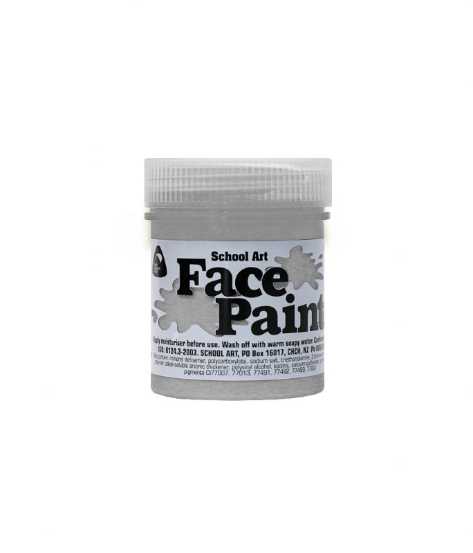 Silver Face Paint LookSharpStore