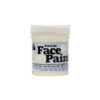 White face paint for school art, decoration and costumes coming in 60ml tub