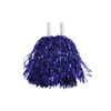 Purple foil pompoms