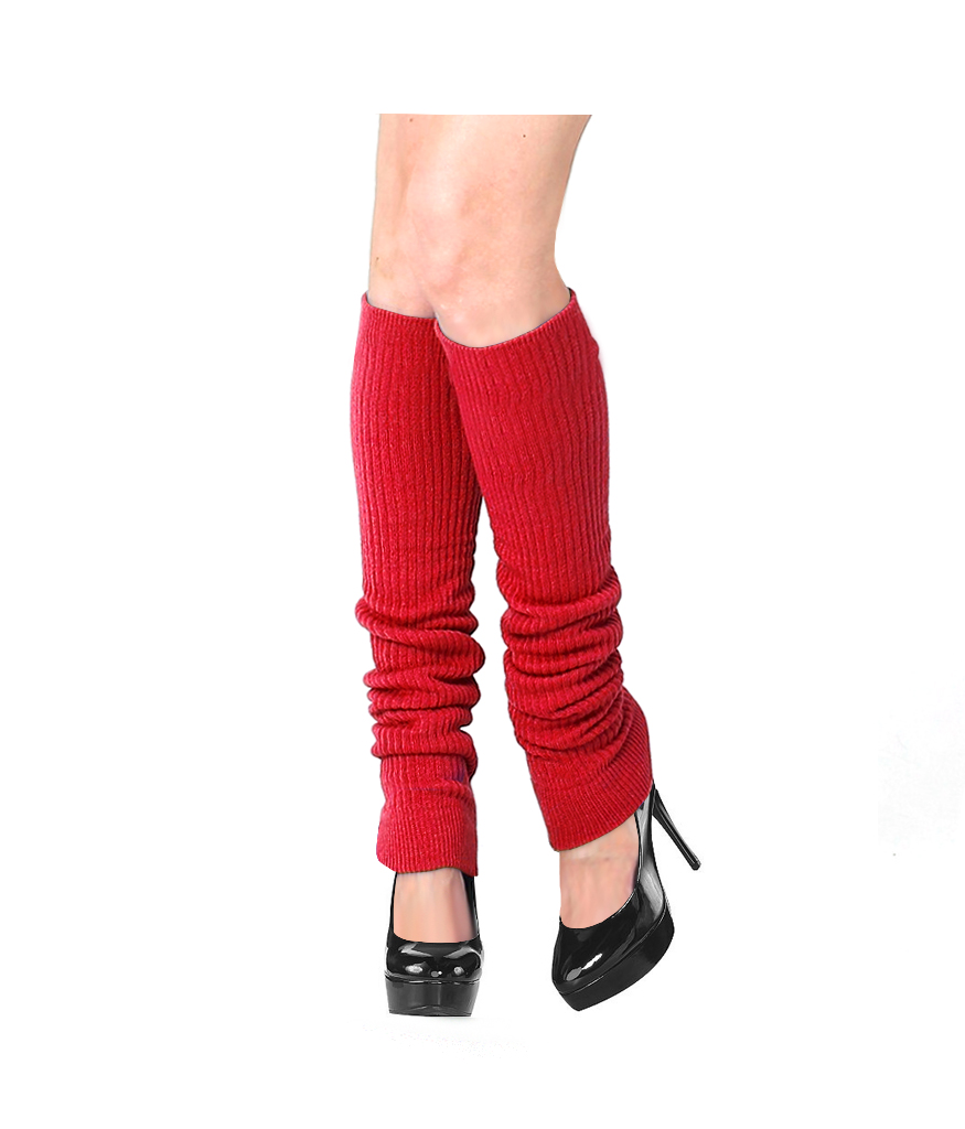 Red Leg Warmers | LookSharpStore