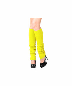 Neon Yellow Leg Warmers