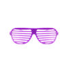 Plain shutter glasses in purple colour