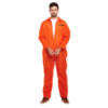 Orange Overalls Adult
