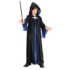 Wizard Robe Black & Blue Child