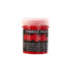 Red fabric paint in 60ml tub with heat set application