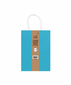 Light Blue Large Paper Bag 2pcs