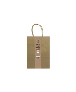 Small paper bags in natural brown colour in pack of 4