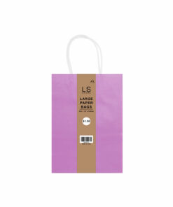 Light Purple Large Paper Bag 2pcs
