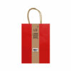 Red Large Paper Bag 2pcs