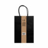 Black Large Paper Bag 2pcs