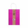 Hot Pink Large Paper Bag 2pcs