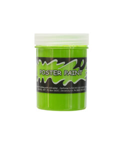 Green poster paint for DIY art and posters coming in 125ml tub