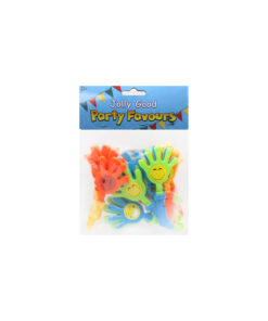 Assorted mixed colour emoji hand clappers party favour coming in pack of 12