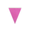 Pink flag bunting in length of 10m