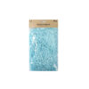 Solid colour shredded paper in light blue colour coming in pack of 80 grams