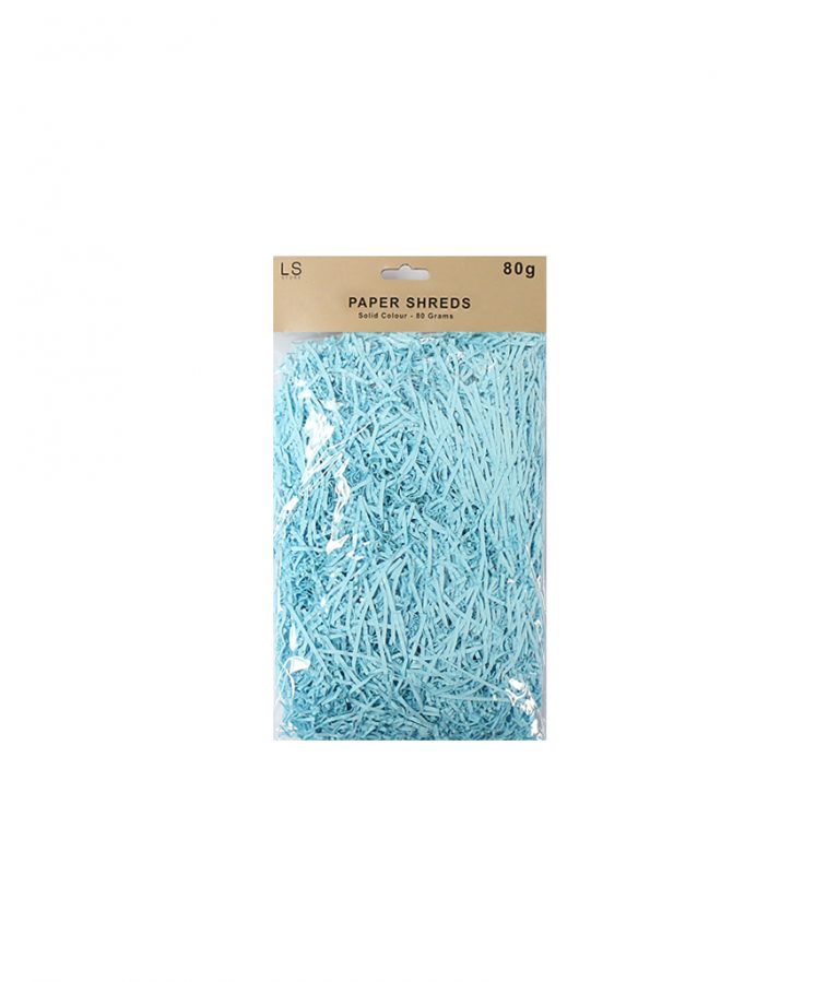 Paper Shred Light Blue 80g LookSharpStore