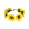 Sunflower Crown With Leafs
