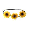 Natural large sunflower headband crown