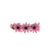Natural large pink flower headband crown