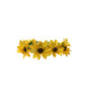 Natural sunflower headband crown