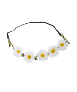 Natural Daisy flower headband crown