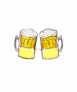 Yellow Beer Party Glasses