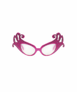 Pink Diamante Party Glasses