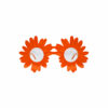 Orange Sunflower Party Glasses