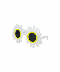 Alternative view of White Sunflower Party Glasses