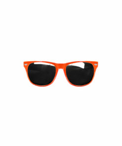 Orange Design Party Glasses