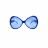Large Blue Bow Shape Party Glasses