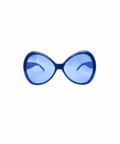 Large Blue Bow Shape Party Glasses
