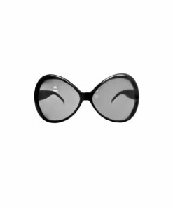 Large Black Bow Shape Party Glasses