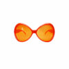 Large Orange Bow Shape Party Glasses