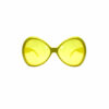 Large Yellow Bow Shape Party Glasses