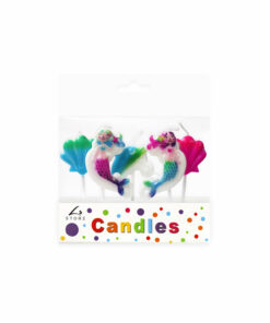 Mermaid Candles 5pk