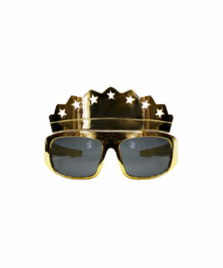 Gold Crown Party Glasses