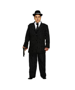 Gangster Black Adult XL