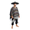 Deluxe Grey Poncho