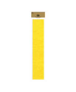 Neon Bright Yellow Crepe Paper 200x50cm