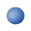Royal Blue Round Paper Lantern 16in