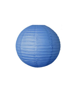 Royal Blue Round Paper Lantern 16in