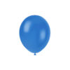 Plain blue latex balloon in 12inch size and coming in pack of 50