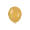 Plain metallic gold latex balloon in 12inch size and coming in pack of 50