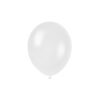 Plain metallic white latex balloon in 12inch size and coming in pack of 50
