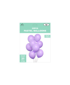 Alternative view of Pastel Purple Latex Balloons 12inch 20pk