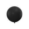 Plain black latex balloon in 36inch size and coming in pack of 1