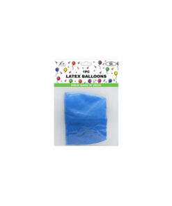 Plain blue latex balloon in 36inch size and coming in pack of 1