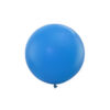 Plain blue latex balloon in 36inch size and coming in pack of 1